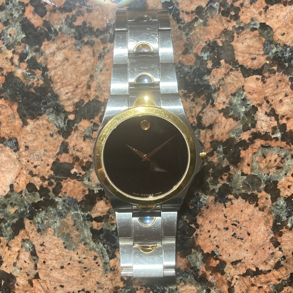 Gold and Silver Watch